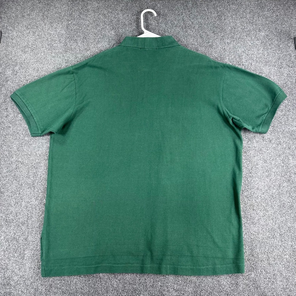 Polo Ralph Lauren Polo Shirt Mens XL Extra Large Green Pink Pony Logo Cotton - Picture 9 of 12